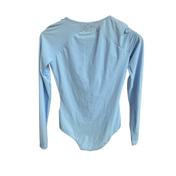 MM6 Maison Margiela Scarf Neck Bodysuit Size S New with Tags - Picture 7 of 12